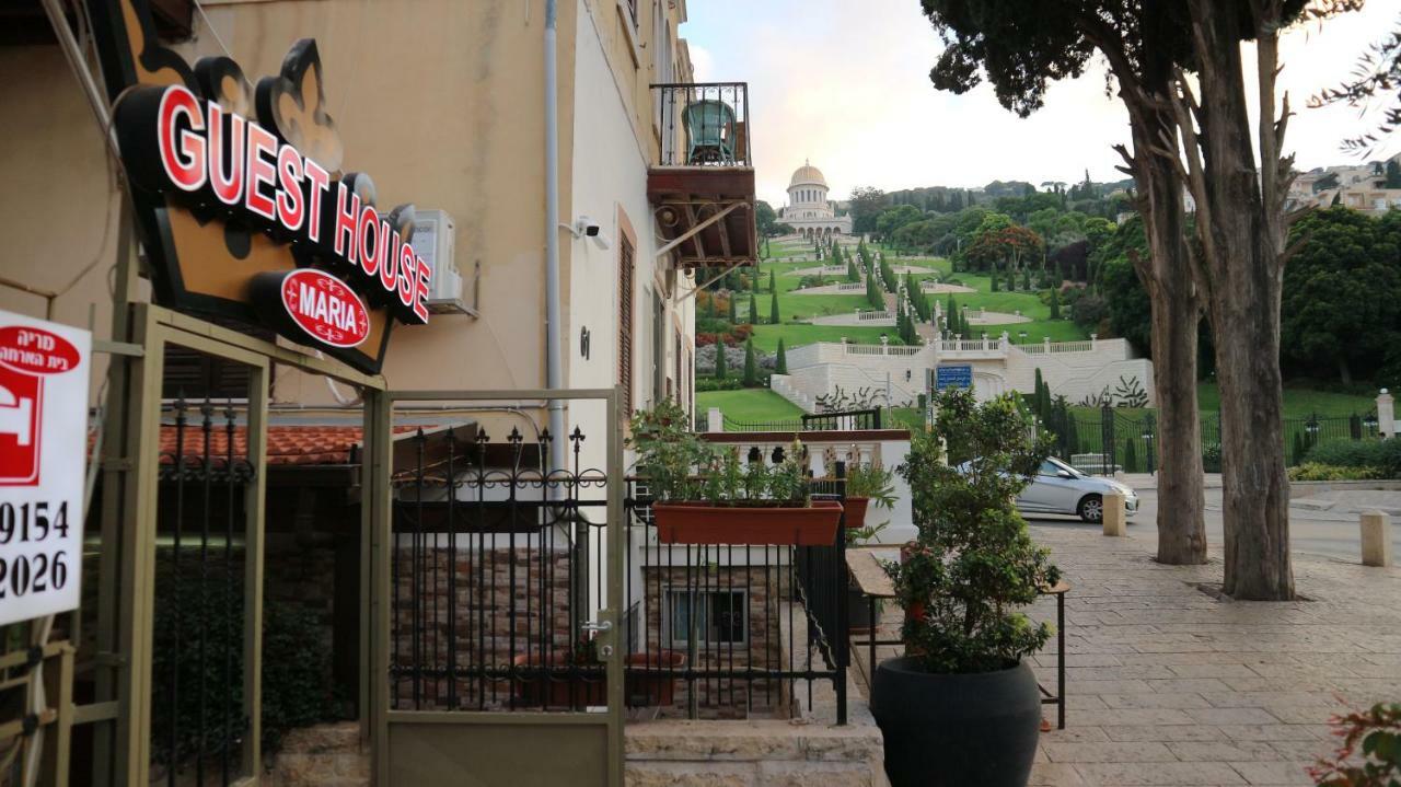 Santa Maria Zimmer Bahai Gardens Haifa Exteriér fotografie